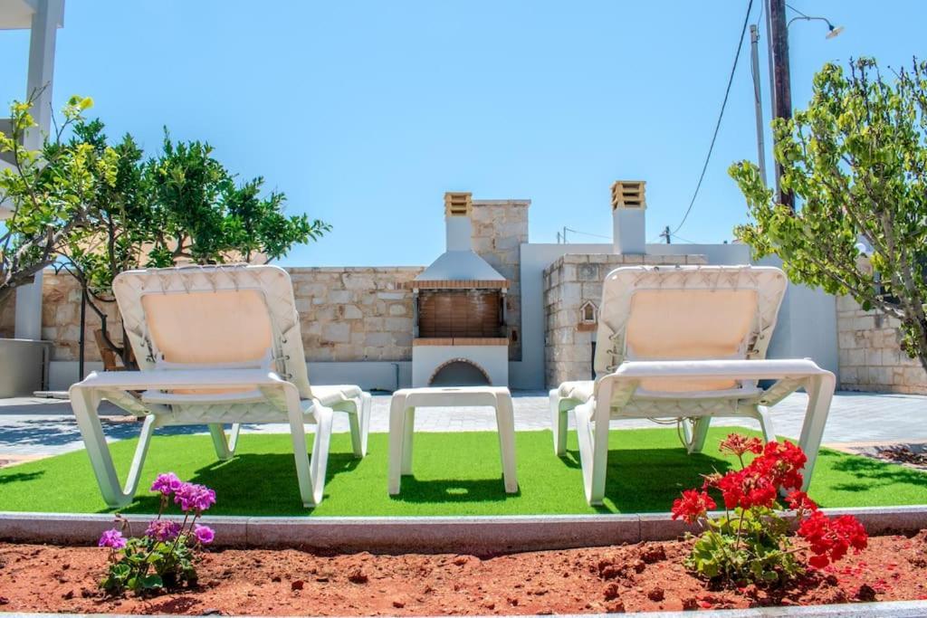 Md Residence Near The Beach W Bbq And Private Parking Hersonissos  Esterno foto